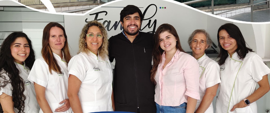 Dr. Renan Regis e equipa da Family Care Clinics em Aveiro